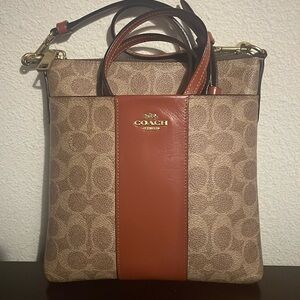 LikeNew~ Coach Retail: Kitt Messenger Crossbody In Colorblock Signature Canvas